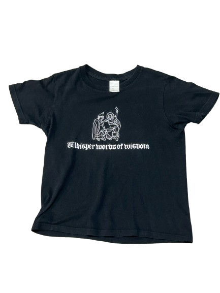 Number (N)ine AW02 Whisper Words of Wisdom shirt