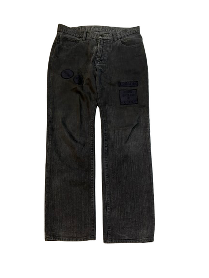 Number (N)ine AW04 Give Peace A Chance Denim