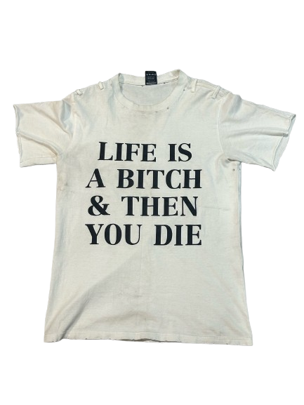 Number (N)ine SS06 Life is a bitch shirt