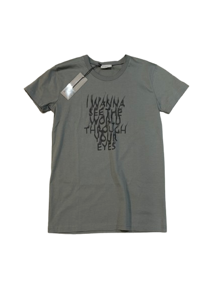 Dior Homme FW10 I wanna see the world through your eyes shirt