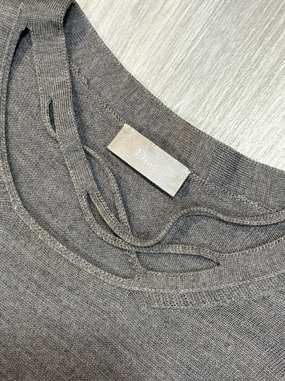 Dior Homme FW04 Slitted Sweater