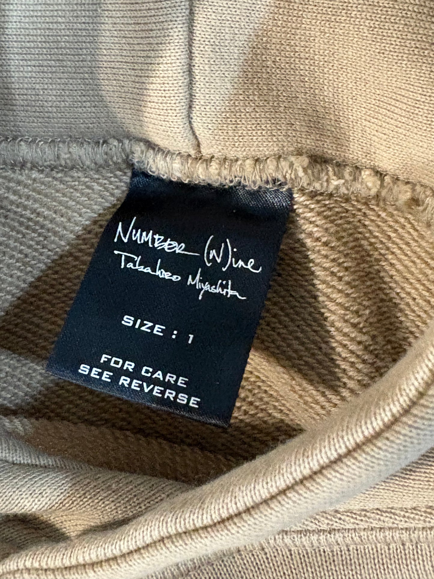 Number (N)ine SS03 Rope Hoodie