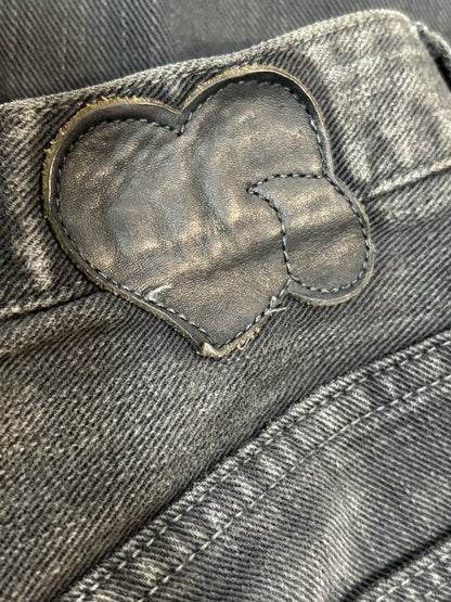 Number (N)ine AW04 Give Peace A Chance Denim
