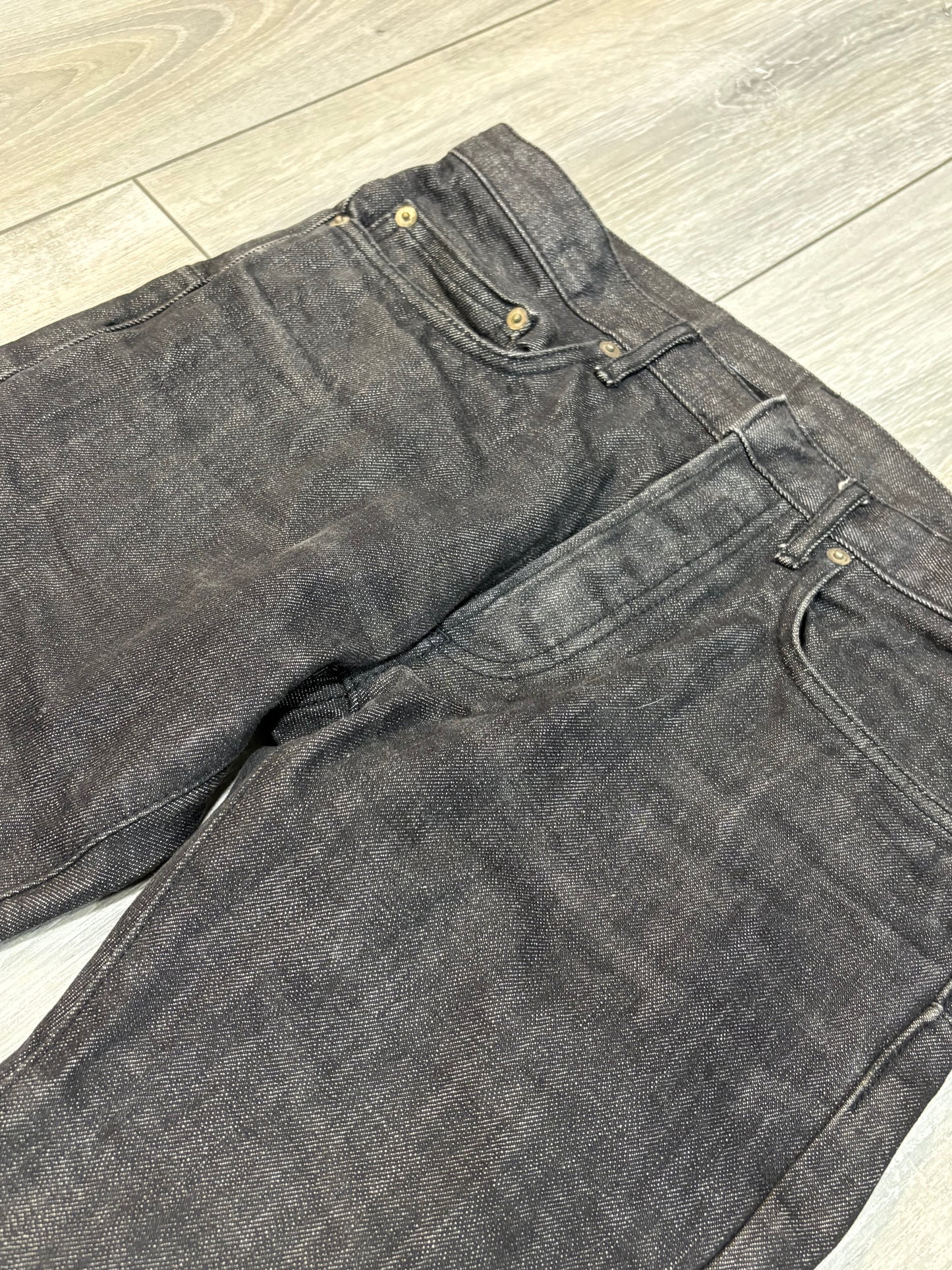 Dior Homme SS05 Black Glitter Denim