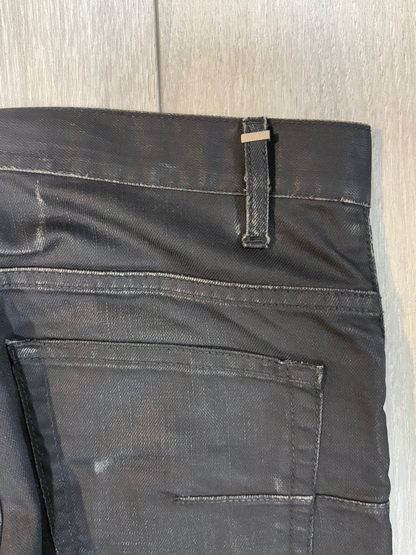 Dior Homme SS08 Black Clawmark Denim
