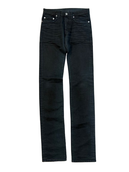 Dior Homme FW08 Black Glitter Denim