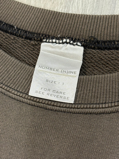 Number (N)ine SS01 School of Visual Comedy Sweater