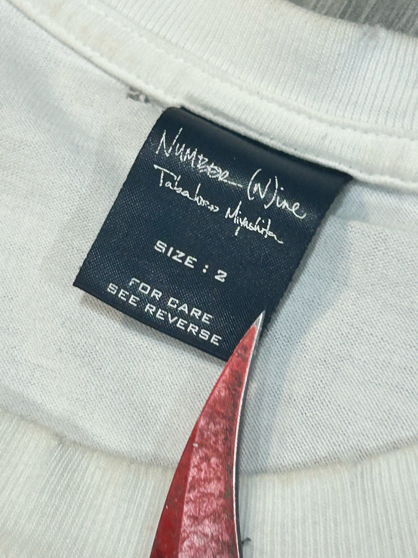 Number (N)ine SS06 Life is a bitch shirt