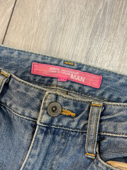 Junya Watanabe CDG AW04 Crash Flared Denim