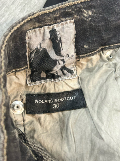 Rick Owens Mineral Pearl Bolan Bootcut Denim