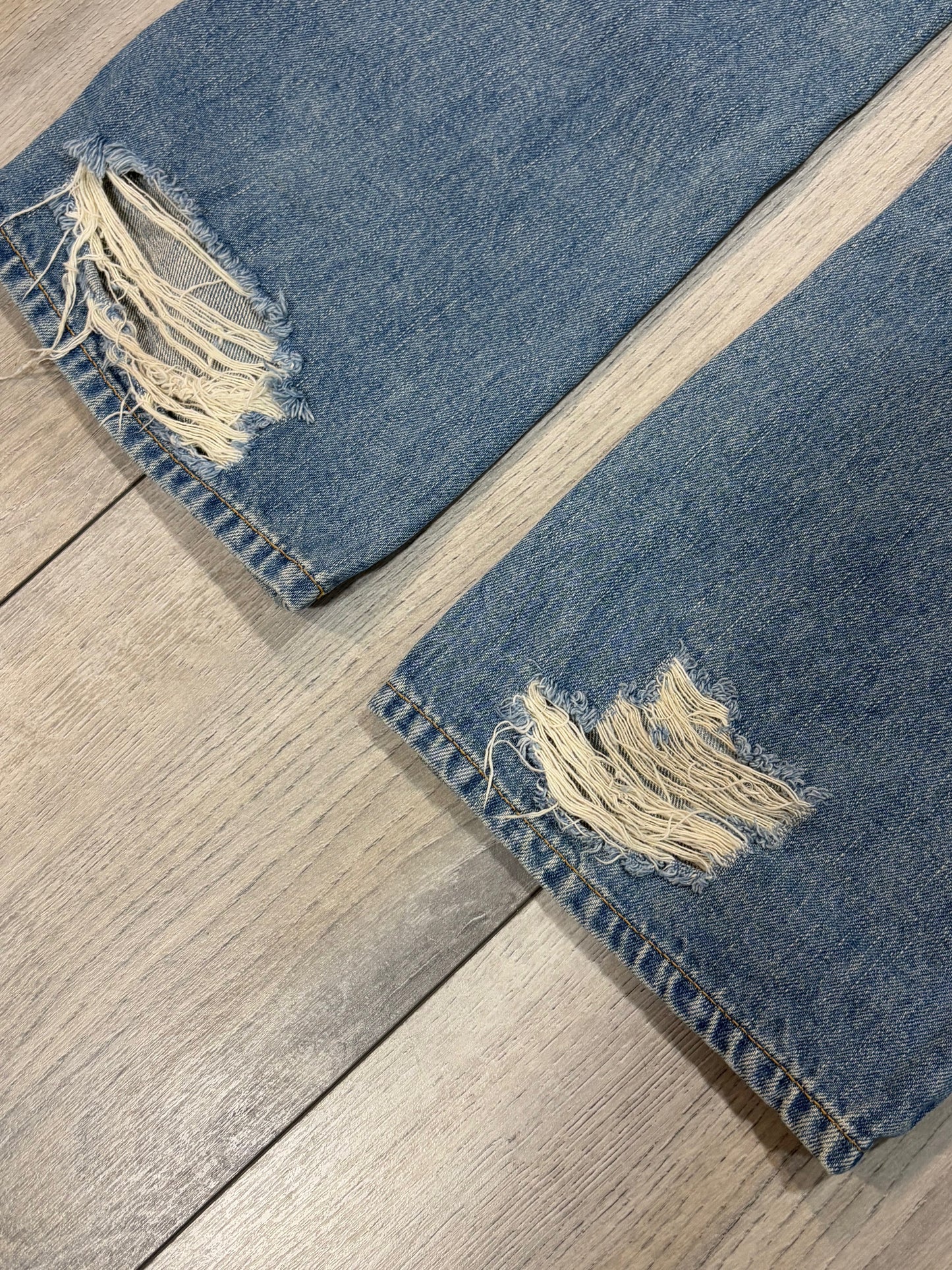 Junya Watanabe CDG AW04 Crash Flared Denim