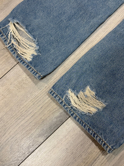 Junya Watanabe CDG AW04 Crash Flared Denim