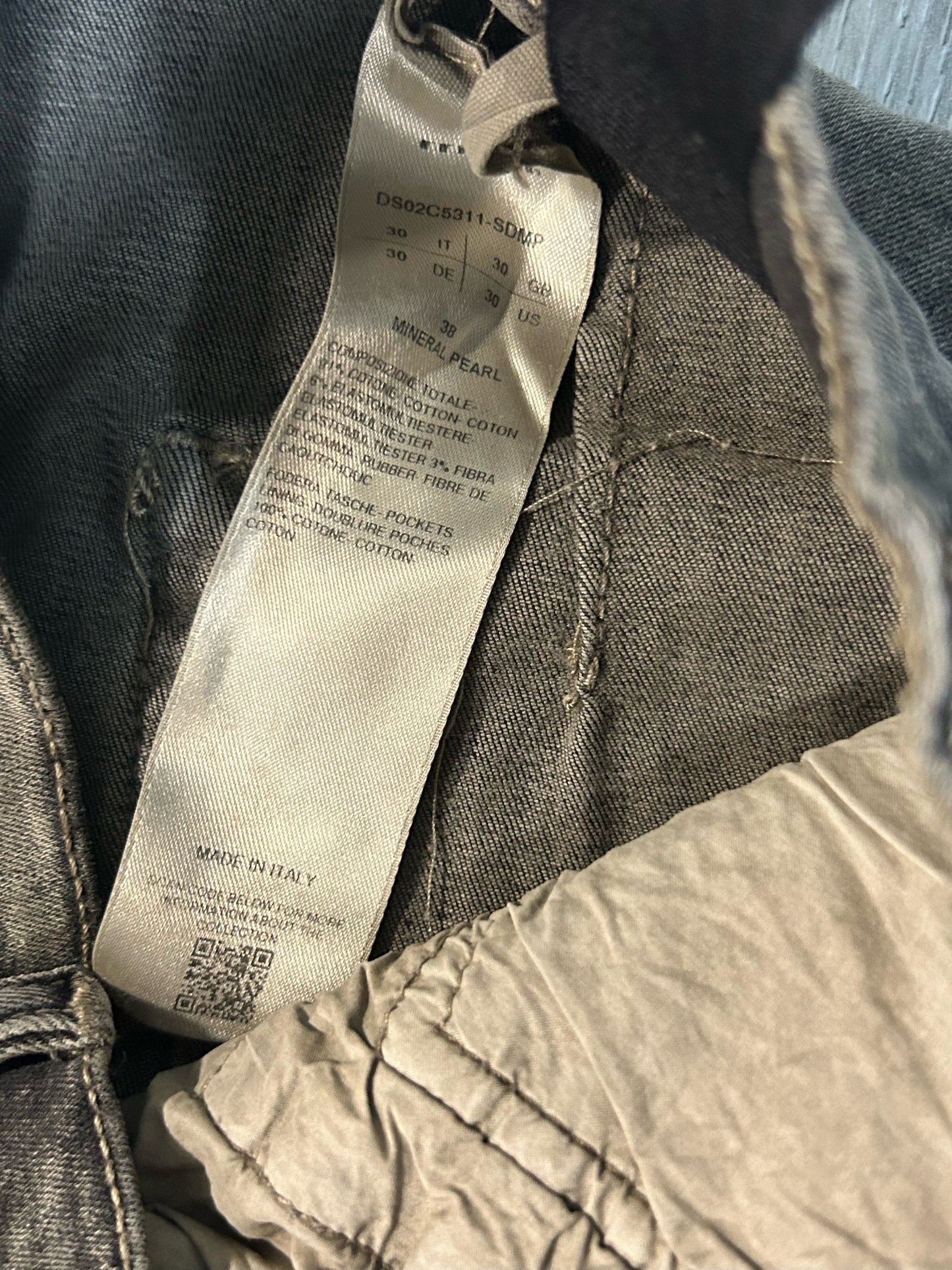 Rick Owens Mineral Pearl Bolan Bootcut Denim