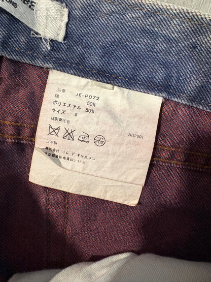 Junya Watanabe AW01 Red Thrashed Denim