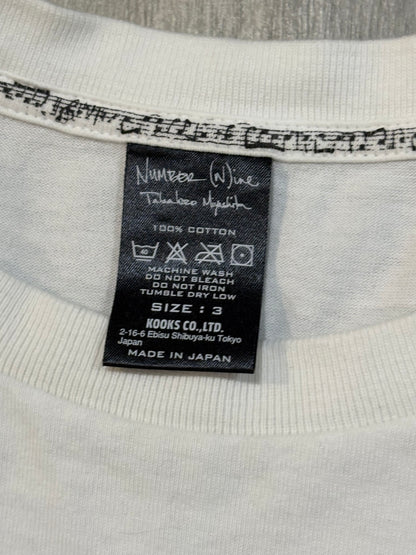 Number (N)ine AW09 War Apathy Hate Stupid Shirt